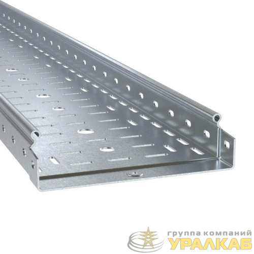 Лоток листовой  перфорированный 50х100 L4000  1.0мм гор. оцинк. DKC SPV40510HDZ детальная картинка