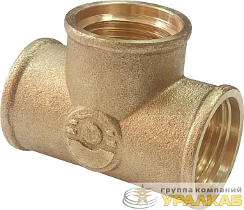 Тройник ВР-ВР-ВР 3/4дюйм (50/10) VALFEX VF.130.L.034