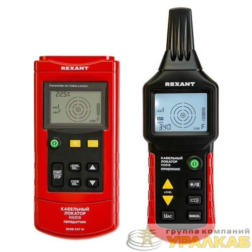 Локатор кабельный R6818 Rexant 12-1024 детальная картинка
