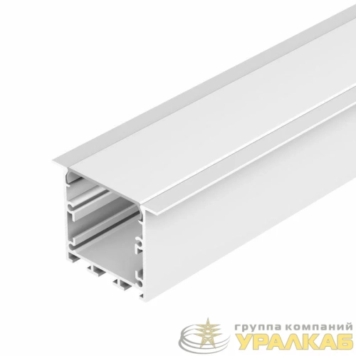 Профиль LINIA49-F-M-3000 WHITE L3000 алюм. Arlight 
