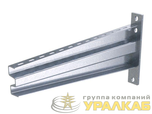 Консоль сварная для тяжелых нагрузок осн.800 нерж. сталь INOX 304 DKC IBBH8080C детальная картинка