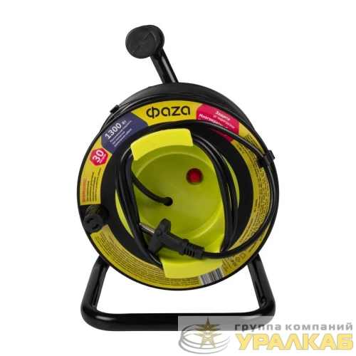 Удлинитель на катушке 1х30м CR-01-3000 ФАZА 
