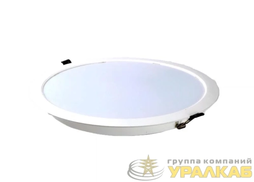Светильник светодиодный PLED DL6 WH Downlight 15Вт 6500К IP40 ДВО встраив. Pro JazzWay 
