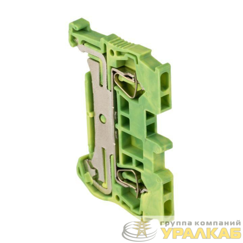 Колодка клеммная ST-1.5 земля пружинная EKF plc-jxb-st-1.5-pen детальная картинка
