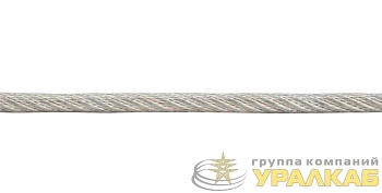 Трос в ПВХ изоляции d3.0-4.0мм DIN 3055 (SWR) сталь (уп.150м) Zitar 101287