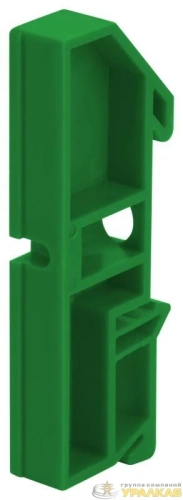 Изолятор для шин NO-224-67 на DIN-рейку зел. Эра 