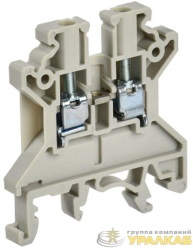 Колодка клеммная CTS ARMAFIX 2.5кв.мм сер. IEK 