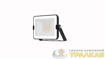 Прожектор светодиодный СДО FL ECO 20W 765 G4 уличный матов. стекло алюм. черн. LEDVANCE 