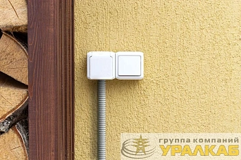 Блок ОП выключатель + розетка с заземл. защ. шторки IP44 Quteo бел. Leg 782318