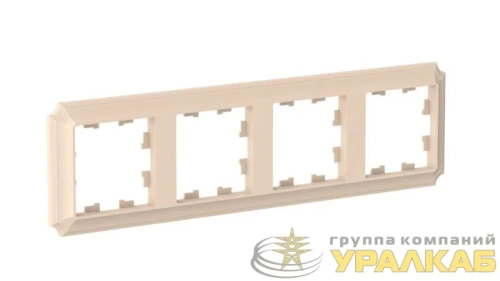 Рамка 4-м AtlasDesign Antique универс. песочн. SE 