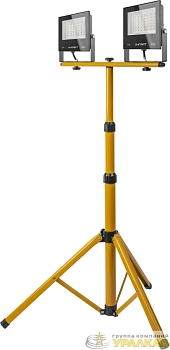 Прожектор светодиодный 61 997 OFL-01-2х50-4K-GR-IP65-LED-TRI 2х50Вт 4000К IP65 2х4250лм на штативе ОНЛАЙТ 61997