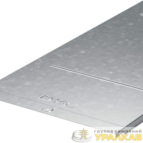 Крышка для лотка осн.400 L2000 сталь 0.7мм с заземл. гор. оцинк. DKC 35516HDZ детальная картинка