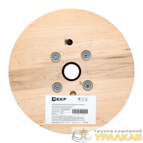 Кабель нагревательный саморег. SRL30-2CR 30Вт/м полиолефин 200м 