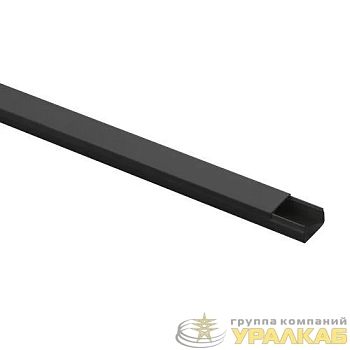 Кабель-канал 15х10 L2000 черн. KK-B-15-10 Эра 
