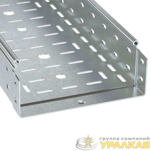 Лоток листовой перфорир. 600х80 L3000 1.5мм цинк-ламель DKC 