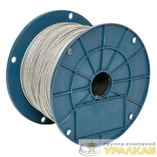 Трос в оплетке ПВХ 2/3мм (уп.200м) EKF 