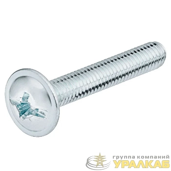 Винт с полуцилиндрической головкой М5х16 DIN 967 Промрукав 