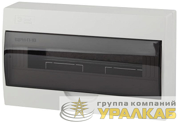 Бокс ЩРН-П-18 мод. навесной пластик IP41 SIMPLE NO-box_simple-plastic_18_surface ЭРА Б0041527