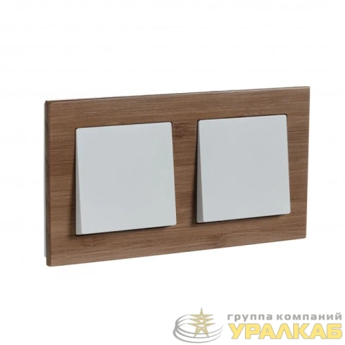 Рамка 2-м AtlasDesign Nature дерево бамбук SE 