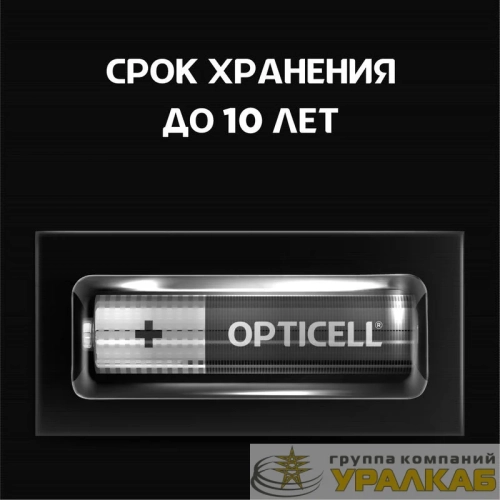 Элемент питания алкалиновый AAA/LR03 (блист. 4шт) Basic Opticell /6051002