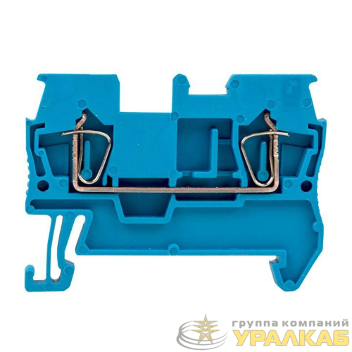 Колодка клеммная ST-1.5 17.5А пружинная син. EKF plc-jxb-st-1.5-blue детальная картинка