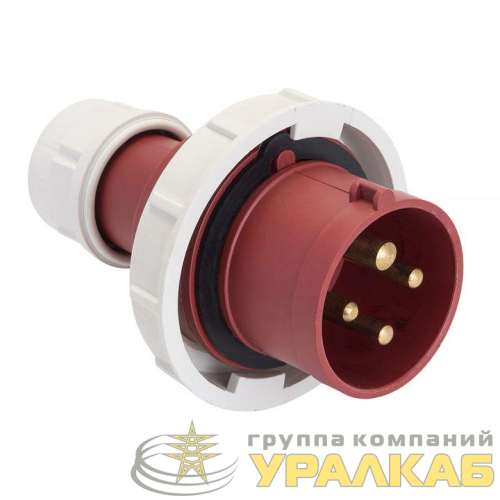Вилка переносная 0242 3P+PE 32А 380В IP67 PROxima EKF ps-0242-32-380 детальная картинка