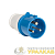 Вилка переносная 013 16А 2P+PE 220В IP44 EKF 