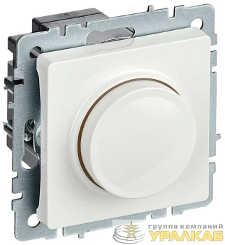 Светорегулятор СП BRITE пов-наж. 600Вт СС10-1-0-БрБ механизм бел. IEK BR-D20-0600-K01