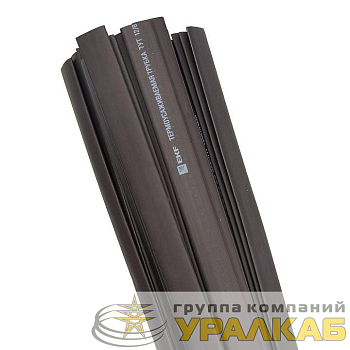 Трубка термоусадочная ТУТ нг 80/40 черн. 1м PROxima (уп.25м) EKF tut-80-b-1m