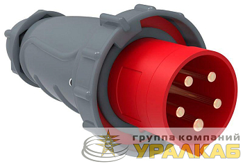 Вилка эл. каб. 63А 3P+PE+N 6ч/200/346-240/415В IP67 MAGNUM ССИ-035 IEK PSN02-063-5