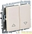 Выключатель жалюзи СП BRITE ВС10-1-5-БрКр 10А механизм беж. IEK BR-V15-0-10-K10