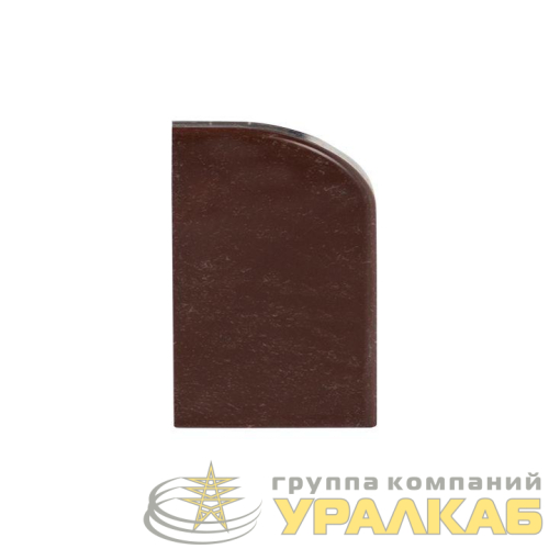 Заглушка 40х25 под темн. дерево Plast PROxima (уп.4шт) EKF ecd-40-25x4 детальная картинка