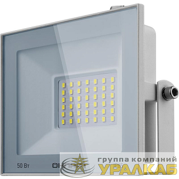 Прожектор светодиодный 90 137 OFL-50-6K-WH-IP65-LED 50Вт 6000К IP65 4000лм бел. ОНЛАЙТ 90137