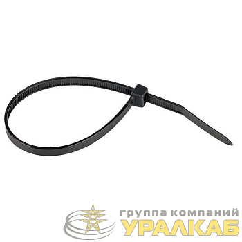 Хомут кабельный 4.8х200 нейл. черн. (уп.100шт) EKF plc-cb-4.8x200
