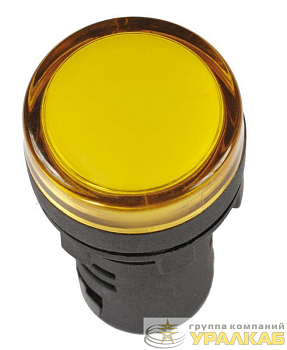 Лампа светосигнальная AD16DS d16мм 24В AC/DC желт. KARAT IEK BLS10-ADDS-024-K05-16