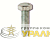Болт с шестигранной головкой М6х20 (уп.200шт) DKC 