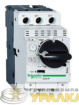 Выключатель автоматический для защиты двигателя 1-1.6А P06 SchE GV2P06