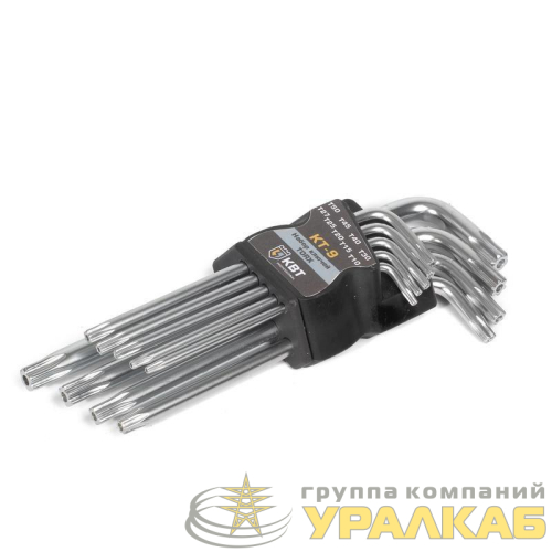 Набор ключей TORX КТ-9 (Т10-Т50) КВТ 79202 детальная картинка