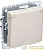Розетка BRITE РСбш10-3-БрКр 16А IP20 с заземл. защ. шторки с крышкой механизм беж. IEK BR-R16-16-K10