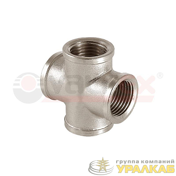 Крестовина никелированная ВР 1/2дюйм (70/5) VALFEX 