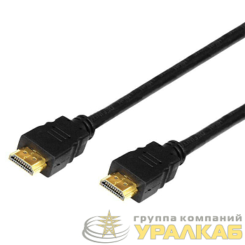 Шнур HDMI - HDMI gold 5м с фильтрами (PE bag) PROCONNECT 17-6206-6