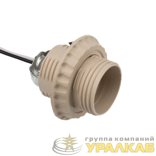 Патрон E27 с проводом 20см бел. Rexant 11-8875 детальная картинка