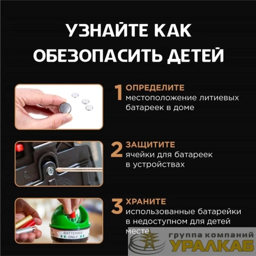 Элемент питания литиевый CR2032 (блист. 2шт) Specialty Opticell 5060002/6060002