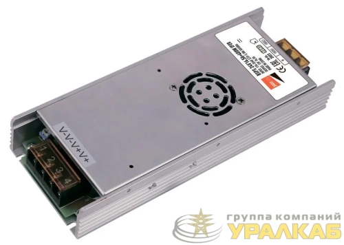Блок питания для светодиодной ленты BSPS 24В 16.6А 400Вт IP20 метал. Pro JazzWay 5046153 детальная картинка