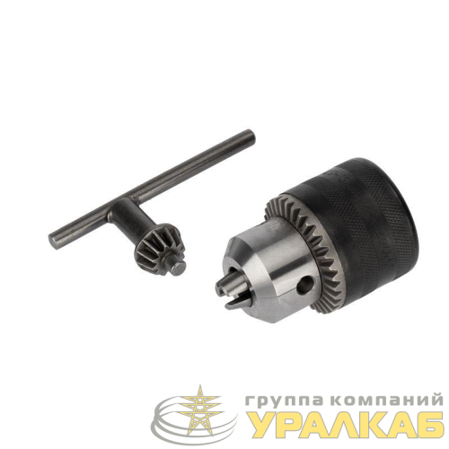 Патрон сверлильный с ключом для сверл 1.5-13.0мм 1/2-20UNF Kranz KR-92-0500 детальная картинка