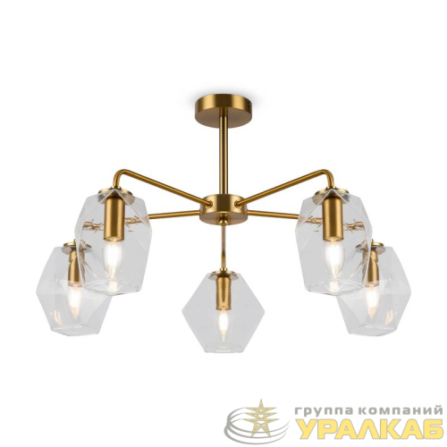 Люстра Dimension Е14х5 60Вт IP20 Freya FR5177PL-05BS детальная картинка