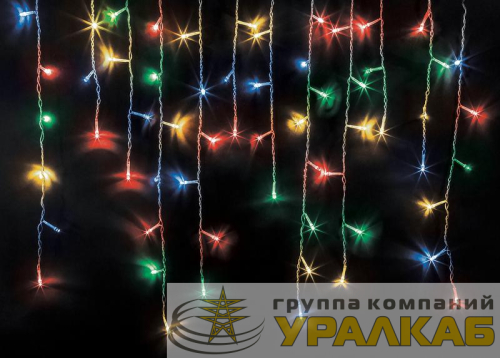 Гирлянда светодиодная "Бахрома" 93 687 NGF-D029-01 4.7х0.6м 240LED RGBY IP44 BL Navigator 