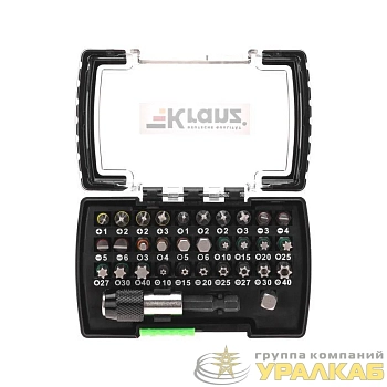 Набор бит с магнитным держателем пластиковый кейс 32 шт Kranz KR-92-0464