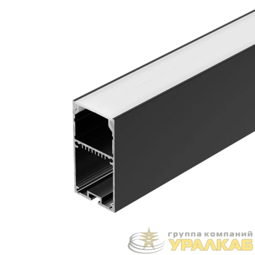 Профиль LINE-S-3667-3000 BLACK L3000 алюм. Arlight 