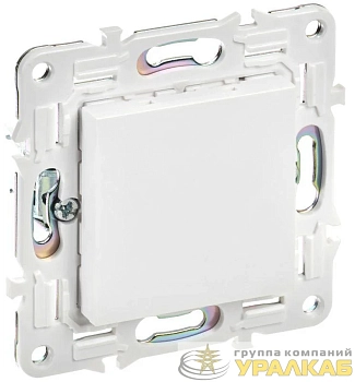 Заглушка с суппортом SKANDY SK-C01W арктич. бел. IEK SK-PL10-K01